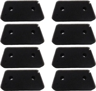Produktbild von 8x Schaumstofffilter / Schwammfilter / Schaumfilter für Miele Medicdry T8866WP PT5137WP PT5140WP PT5141WPPT5157WP PT7137WP VARIO PT7137WP T7850WP