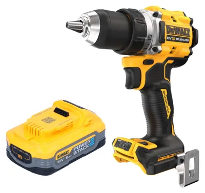 Obrázok produktu pre Akumulátorový vŕtací skrutkovač DeWalt DCD 800 N 18 V 90 Nm + 1x akumulátor Powerstack 5,0 Ah - bez nabíjačky