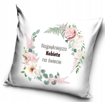 Produktbild von Carbotex Kissenhülle 40x40 Wunderbarste Frau Dekorativ