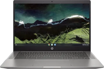 Produktbild von HP Chromebook 14b 14b-nb0415ng 35,56cm (14") Full HD Chromebook, Intel Pentium 7505, 4 GB RAM, 64 GB SSD, Intel UHD Graphics, Chrome OS, QWERTZ Grau