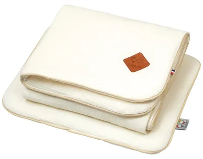 Immagine prodotto di Set da letto per culla Jeanne, 2 pezzi - 50x70 cm - Ecru | by SEVIRA KIDS