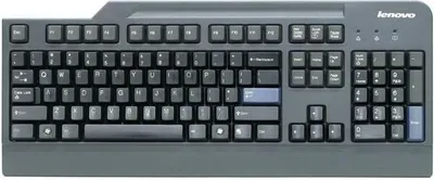 Zdjęcie produktu dla Lenovo Preferred Pro USB, Pełnowymiarowy (100%), Przewodowa, USB, QWERTY, Czarny