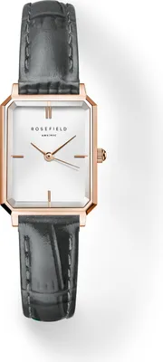 Zdjęcie produktu dla Rosefield Zegarek damski Rosefield Octagon XS Grey Zegarek damski kwarcowy Rosefield-OWGLR-O87 Zegarek