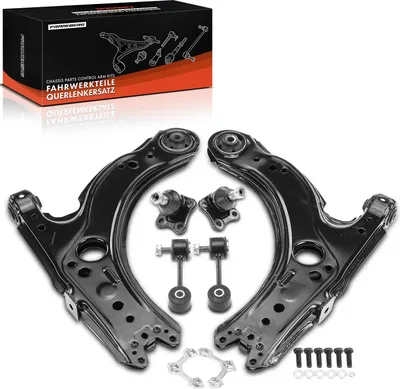 Immagine prodotto di Frankberg 1x set di bracci oscillanti asse anteriore per VW Bora Variant Golf IV New Beetle Cabriolet Audi A3 Seat Leon