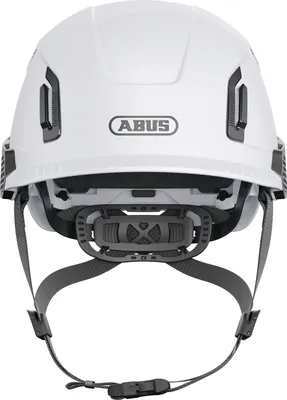 Zdjęcie produktu dla Kask ochronny ABUS Spector, biały polarny, skorupa ABS, wentylacja, regulacja EasyFlex, Euroslot