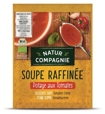 ZUPA KREM Z POMIDORÓW BEZ DODATKU CUKRÓW BIO 40 g - NATUR COMPAGNIE