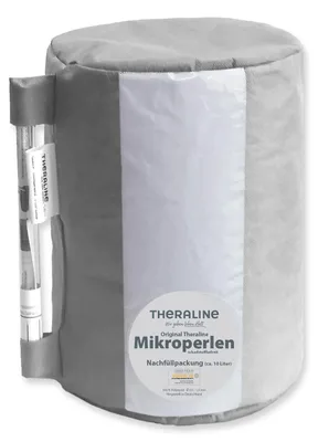 Produktbild von Theraline Nachfüllpackung mit Röhrchen 9,5 Liter EPS-Perlen