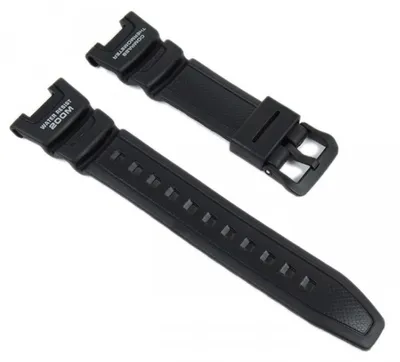 Produktbild von Casio Uhrenarmband Resin schwarz SGW-100-1VEF SGW-100