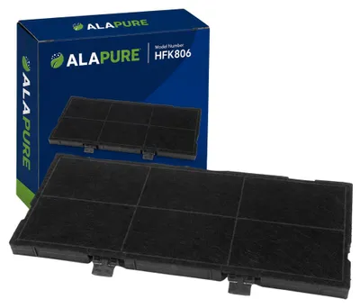 Image de Filtre à charbon actif Alapure compatible avec les modèles Siemens 11025806 / 11008216 / LZ45610