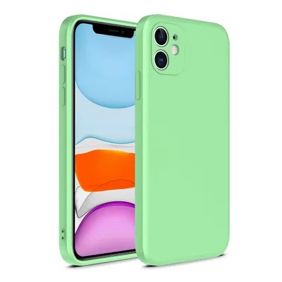 Obrázek produktu pro Silikonové pouzdro Smartphonica pro iPhone 11 s měkkým vnitřkem - zelené
