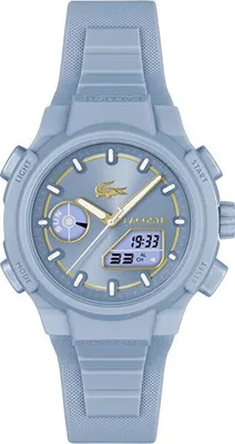 Produktbild von Lacoste Lc33 2001431 Uhr, hybrides Zifferblatt, 10 ATM wasserdicht, Silikonarmband