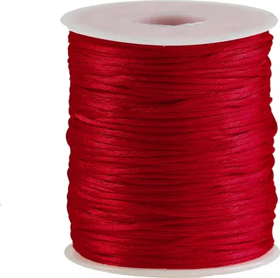 Produktbild von Satinschnur 80m x 1mm Flechtschnur Kumihimo Bastelschnur Geschenkschnur