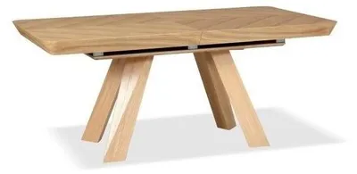 Produktbild von Masseno Ausziehbar Esstisch QUERCIA 180 - 380 cm x 100 cm Rechteckig Tisch für Wohnzimmer, Küche, Eichefarben