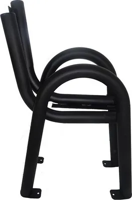 Produktbild von Bankbeine 2stk. 40x87cm schwarz pulverbeschichtet Bankkufen Bankgestell Stahl Gartenbank Beine