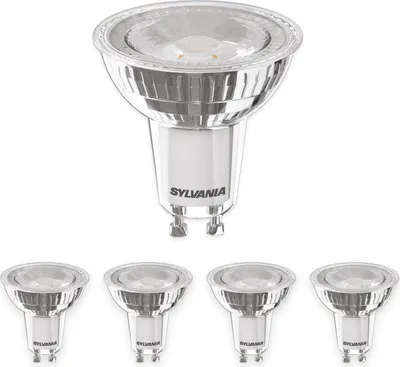 Produktbild von SYLVANIA GU10 LED Neutralweiß dimmbar | 5er Pack | 60W Ersatz | 4000K | 475 lm | 36° Abstrahlinkel