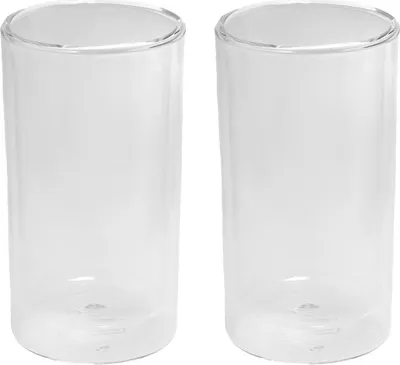 Produktbild von Delonghi AS00004179, DLSC325 2er-Set Cold Brew Gläser, doppelwandig, 300 ml