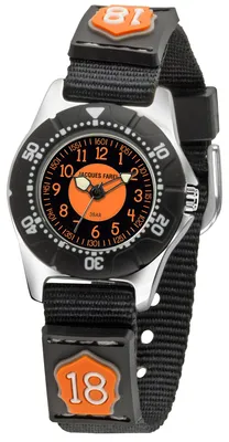 Produktbild von JACQUES FAREL Kinder-Armbanduhr Analog Quarz Jungen Textilband KWD 4000