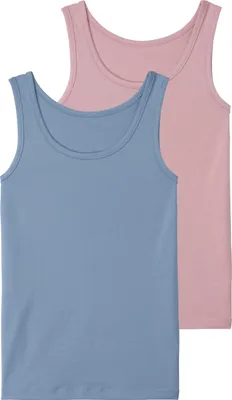 Produktbild von VIVANCE Unterhemd 2 -teilig hellblau, rosa Größe 134/140