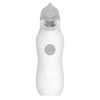 Produktbild von Elektrischer Nasensauger für Babys, 3-stufige Saugkraft, beruhigende Linderung bei verstopfter Nase, leise (<40dB), ideal für Schlaf und Stillen