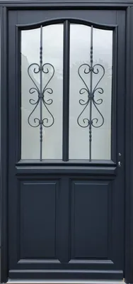 Image de Porte d'entree Bois vitree, Sanna (Sandra), H215 x L90 p.Gauche