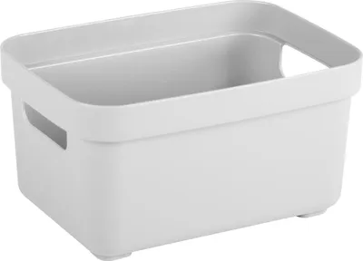 Produktbild von Sigma home 09300614, Aufbewahrungsbox, Weiß, Rechteckig, Einfarbig, Drinnen, 2,5 l