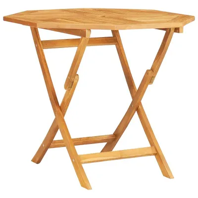 Immagine prodotto di Tavolo da Giardino Pieghevole 85x85x76cm Legno Massello di Teak