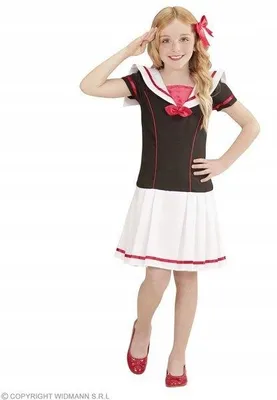 Productafbeelding van "ZEILMEISJE" (jurk) - Maat: 116 cm / 4-5 jaar