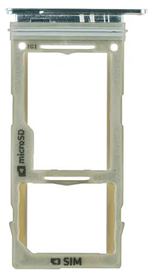 Produktbild von Samsung Galaxy S10 (SM-G973F) Sim Karten Halter Tray Fach (blue), Blau
