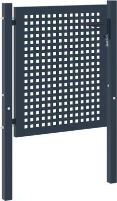 Immagine prodotto di Cancello per recinzione antracite 102x75 cm in acciaio
