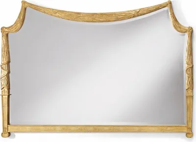 Produktbild von Casa Padrino Luxus Barock Massivholz Spiegel Antik Gold 163 cm -  Italy
