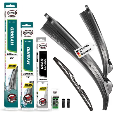 Obrázok produktu pre Kompletná súprava stieracích gumiek HEYNER® pre vozidlo FIAT 500 L