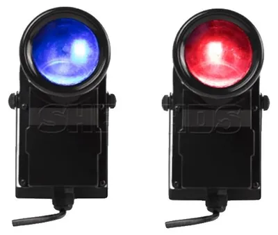 Zdjęcie produktu dla Reflektor LED, sterowanie DMX, wysoka jasność, 2 sztuki, 10W