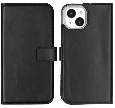 Imagen del producto de Funda de Cuero Auténtico tipo Libro para Apple iPhone 14 -