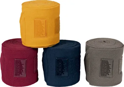 Produktbild von Eskadron Fleecebandagen 4er Set, Bandagen Größe - Pony Farbe - vintage gold