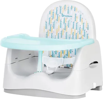 Obrázok produktu pre Badabulle Trendy Meal podsedák - 3-cestne výškovo nastaviteľný (10-14 cm), univerzálny, vrátane odnímateľného jedálenského stola - B009012