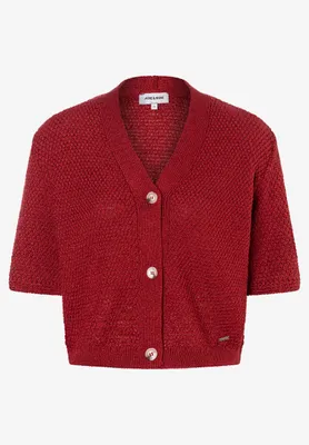 Produktbild von MORE & MORE Ajour Cardigan 0549 red pepper 40