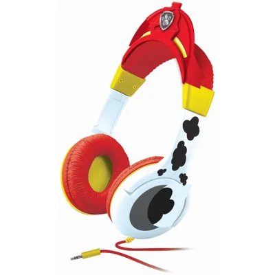 Immagine prodotto di ekids PW-140MA EKIDS Kopfhörer Paw Patrol Ohren  3,5mm Klinke rot/gelb