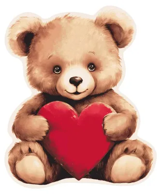 Immagine prodotto di Cuscino a forma di orso cuore, decorativo, dimensioni 39x33 cm
