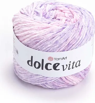 Produktbild von Yarnart Dolce Vita 3403: Weiche Ombre-Ployesterwolle für Kuschelarbeiten