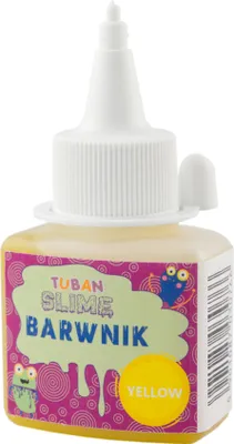 Produktbild von Tuban - Slimefarbe - Gelb - 35 ml - Slime-Farbstoff - by Jablka