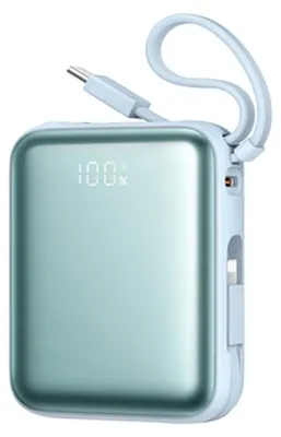 Immagine prodotto di Joyroom Powerbank Jr-Pbf27 22,5W 10000Mah con due cavi integrati - Blu