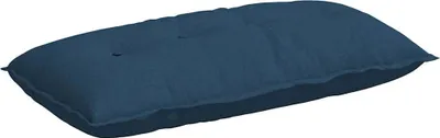Zdjęcie produktu dla vidaXL Poduszka na plecy niebieska 100 x 19 x 50 cm tkanina