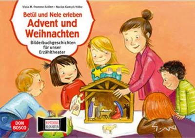 Produktbild von Betül und Nele erleben Advent und Weihnachten. Kamishibai Bildkartenset.