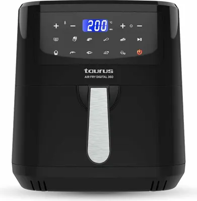Immagine prodotto di Friggitrice ad aria calda Taurus AIR FRY DIG 360 Nero 2150 W 7,5 L
