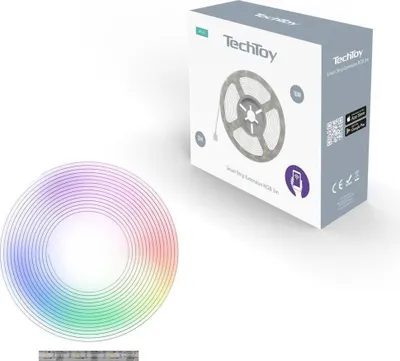 Obrázek produktu pro Prodlužovací kabel Smart Strip RGB 3 m, Wi-Fi, IP44, s možností ovládání