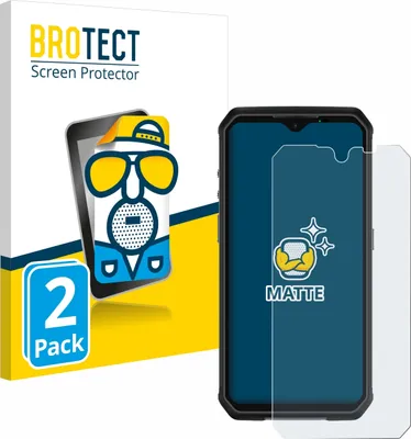 Produktbild von 2x BROTECT Schutzfolie für Ulefone Armor 9 Displayschutz Displayschutzfolie Folie Matt Entspiegelungsfolie