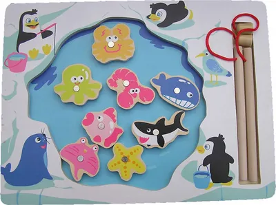 Produktbild von Magnetisches Spiel "Fische angeln" für Kinder ab 3 Jahren