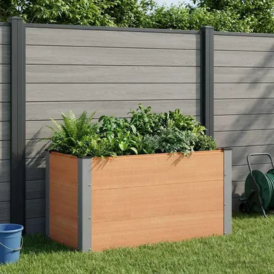 Image de Maison Exclusive - Potager surélevé marron 100 x 50 x 54 cm