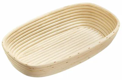 Obrázek produktu pro WESTMARK Gärkörbchen Set oval mit Bezug 33,5x20,5x8cm 1 Stck. 108938 (EKB)