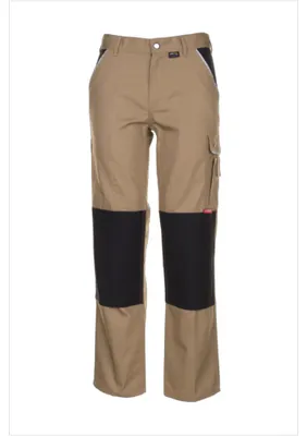 Produktbild von Planam Canvas 320 Bundhose khaki/schwarz Gr. 52, 2125052